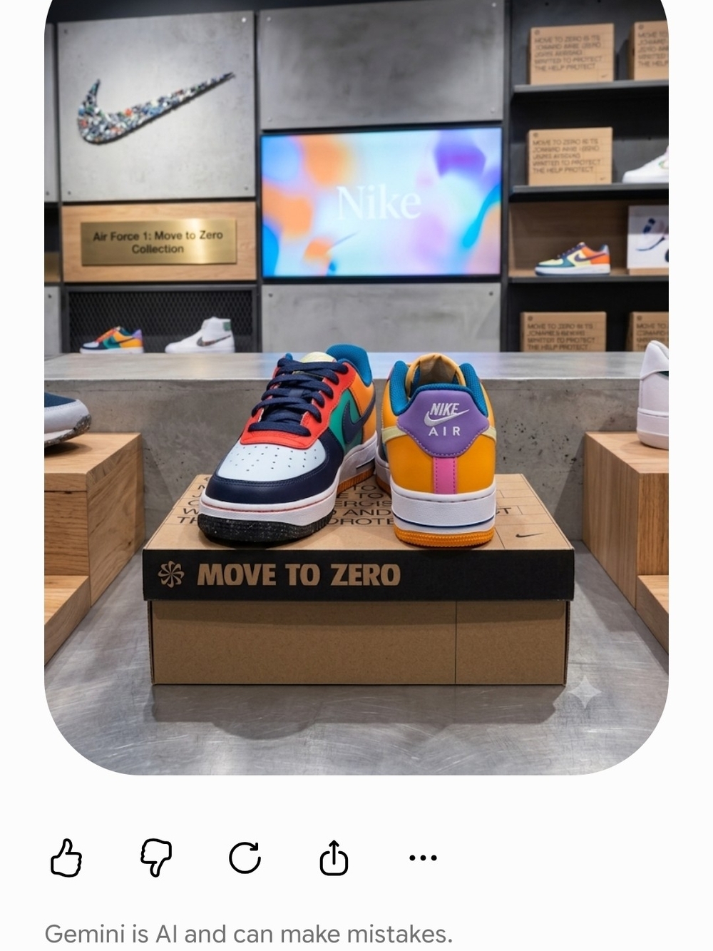 Nike Kids Multicolor Low Top Sneakers — Navy, Orange, Teal & Purple
